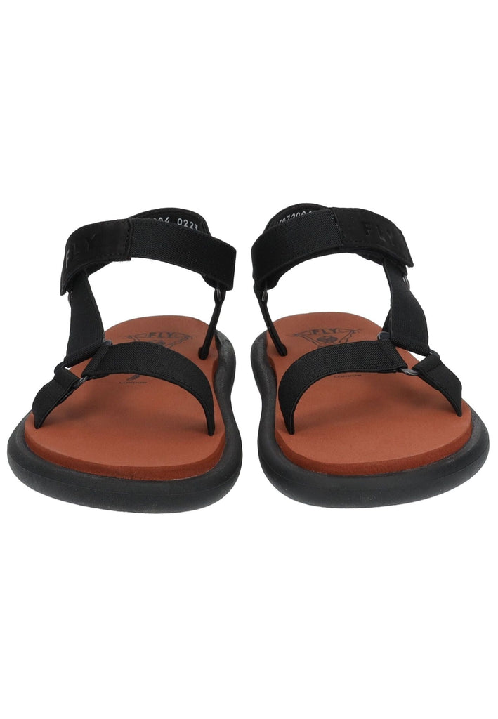 FLY London Sandalen Leder Schwarz
