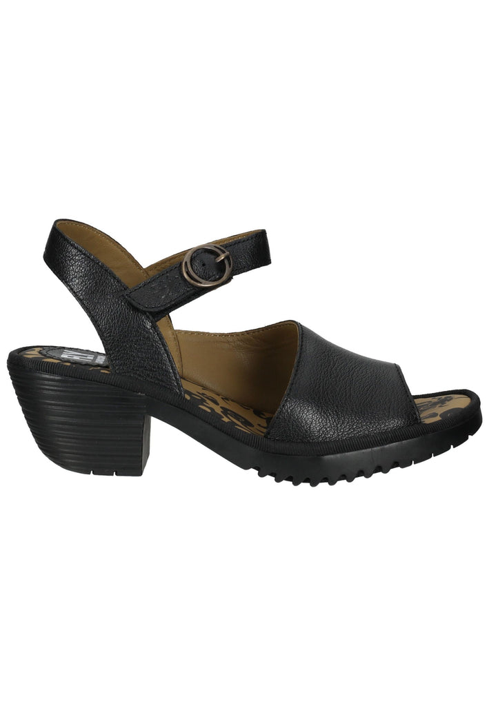 FLY London Sandalen Leder Schwarz