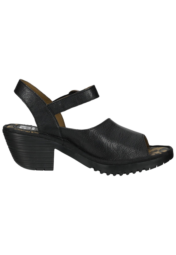 FLY London Sandalen Leder Schwarz