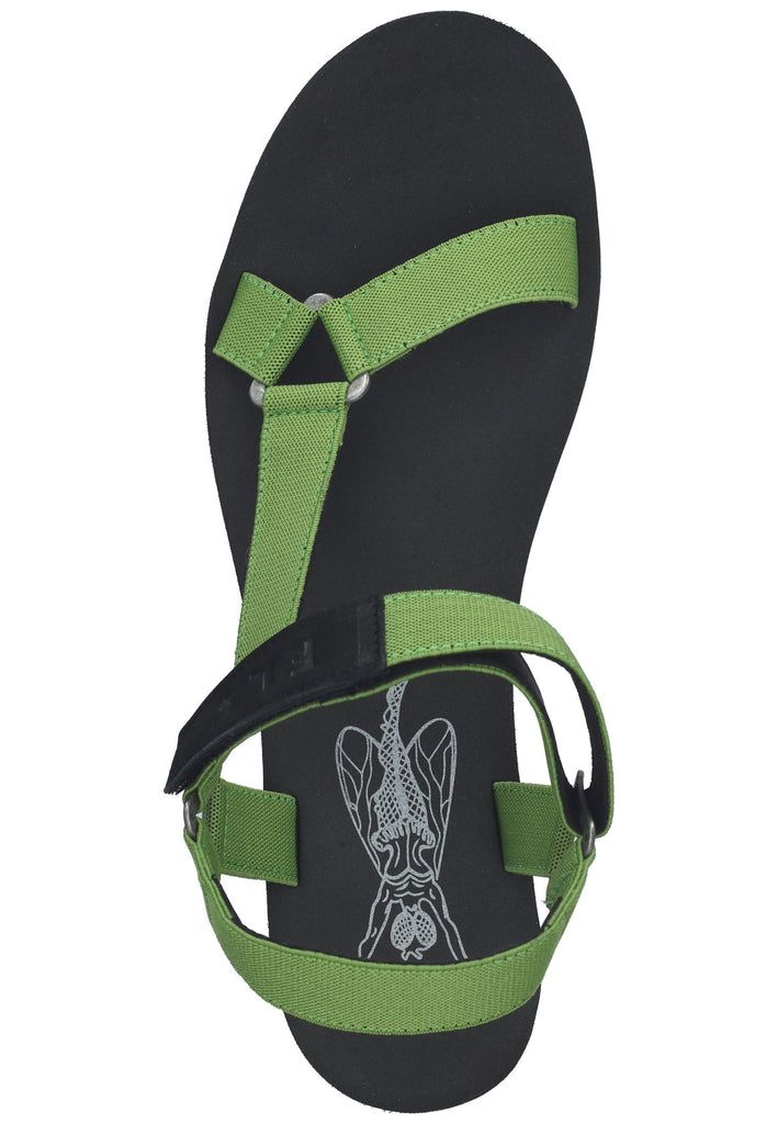 FLY London Sandalen Leder Schwarz