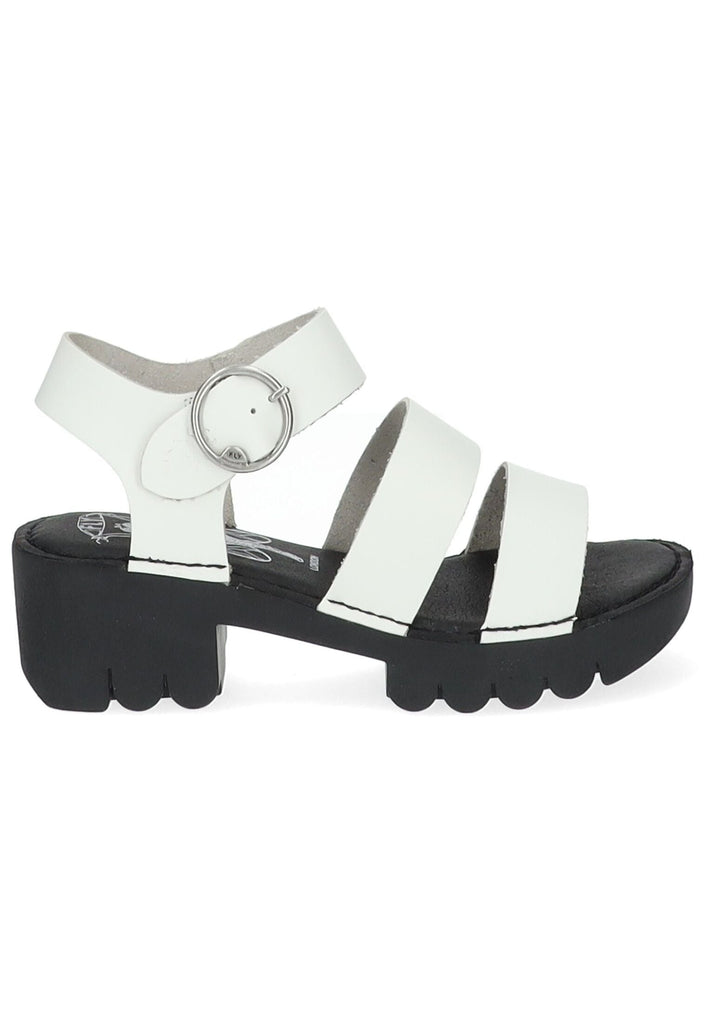 FLY London Sandalen Leder Weiß