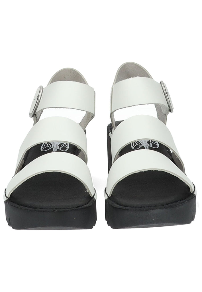 FLY London Sandalen Leder Weiß