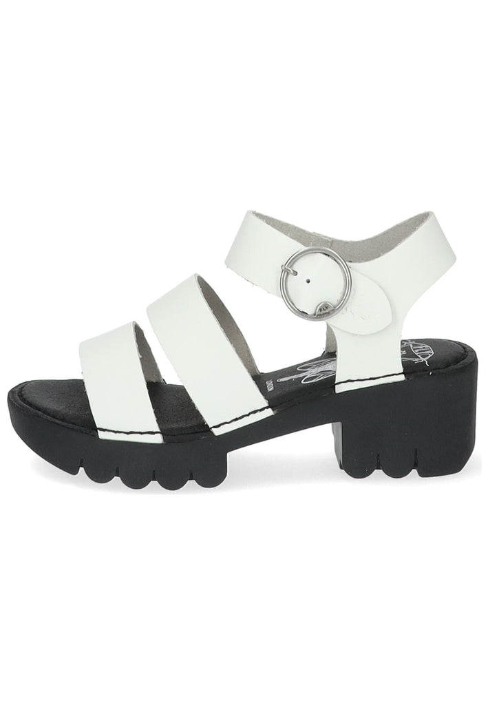 FLY London Sandalen Leder Weiß