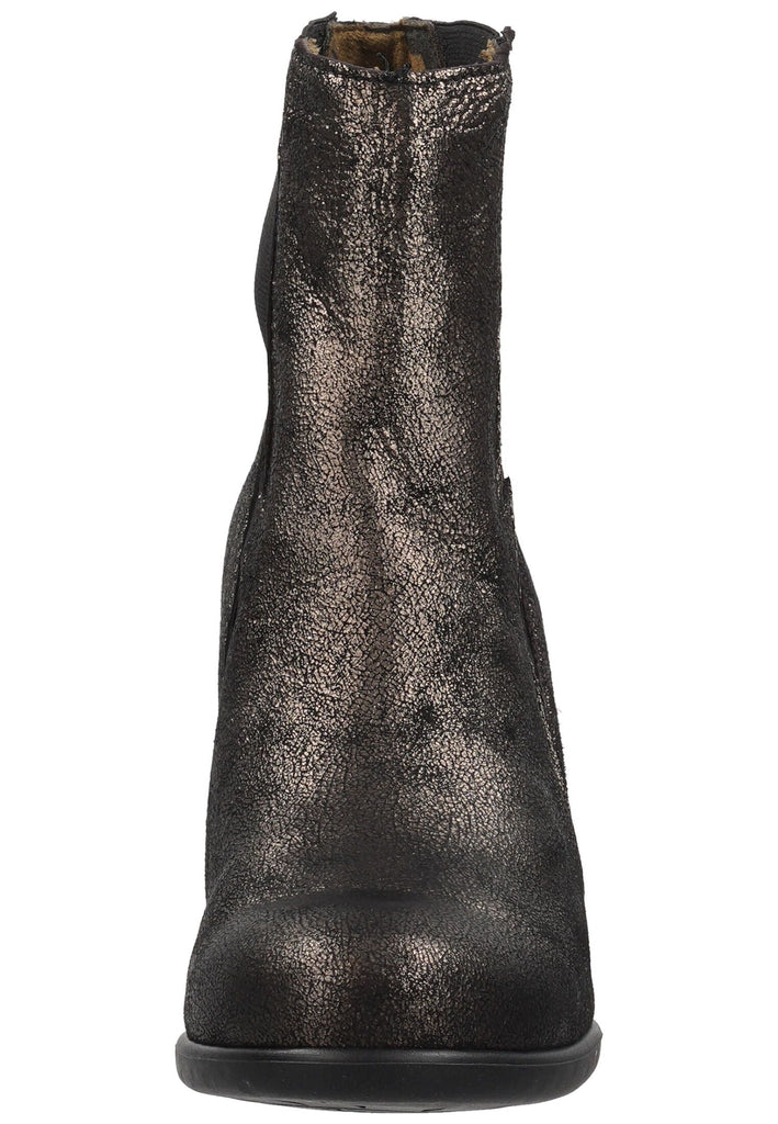 FLY London Stiefelette Leder Graphite