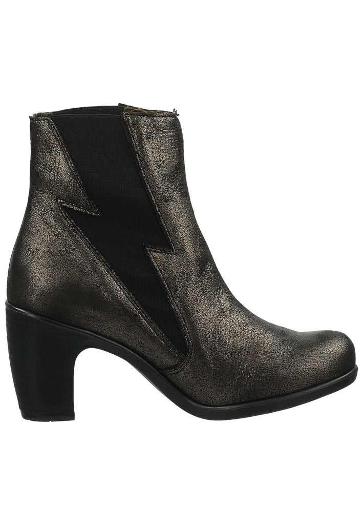 FLY London Stiefelette Leder Graphite