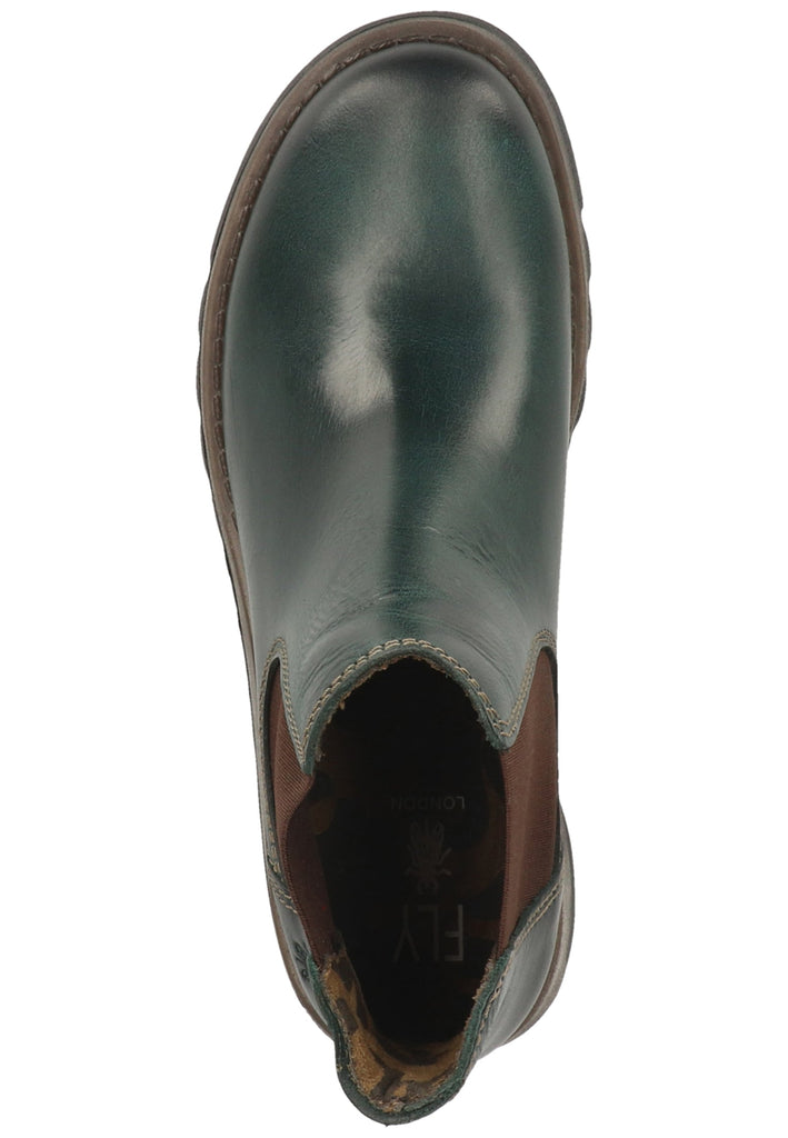 FLY London Stiefelette Leder Petrol