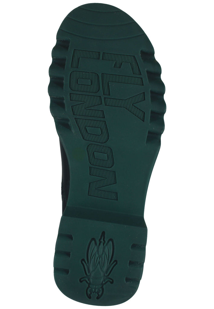 FLY London Stiefelette Leder Petrol