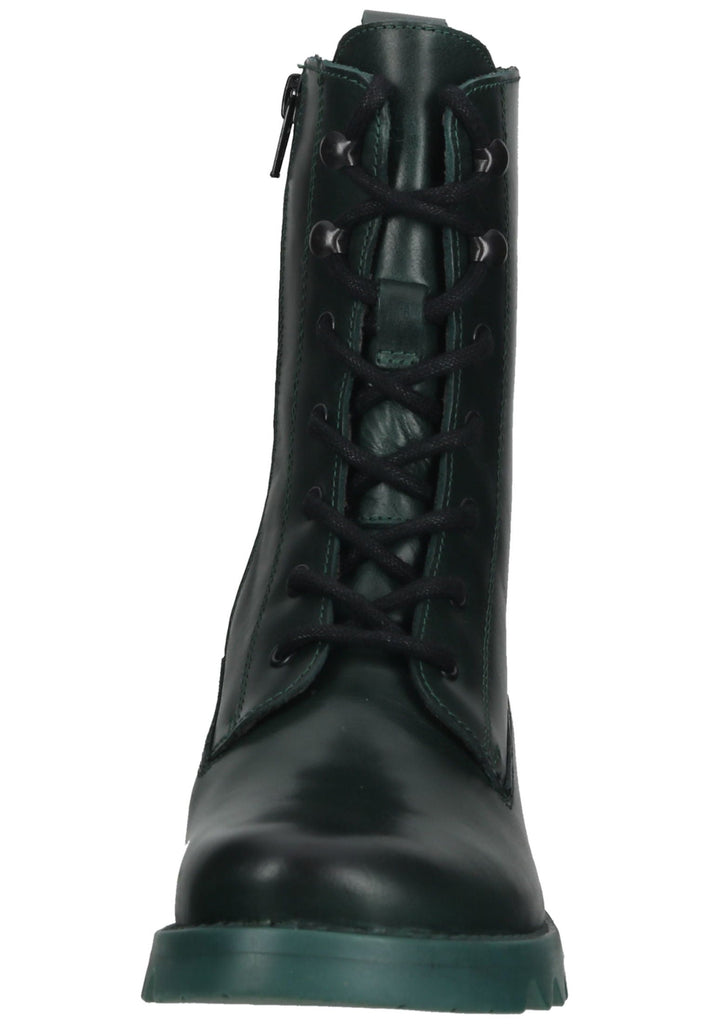 FLY London Stiefelette Leder Petrol