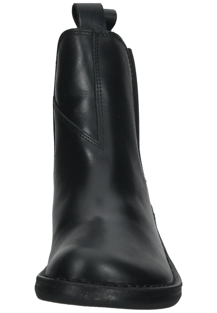 FLY London Stiefelette Leder Schwarz