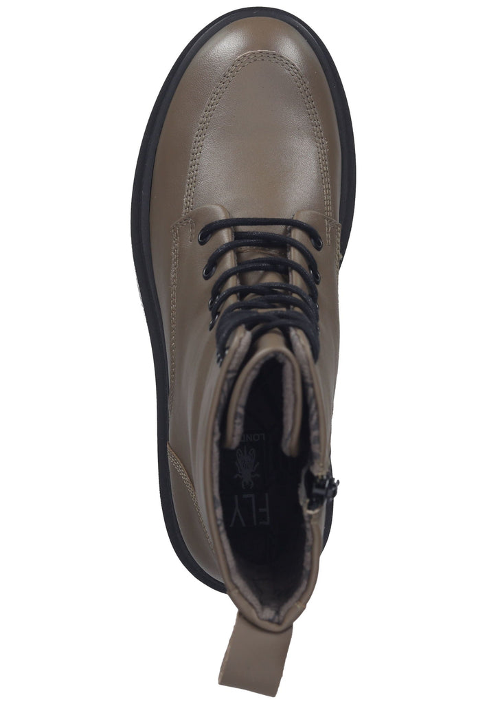 FLY London Stiefelette Leder Taupe