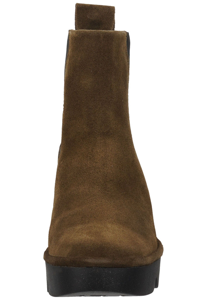 FLY London Stiefelette Leder/Textil Braun Warmfutter