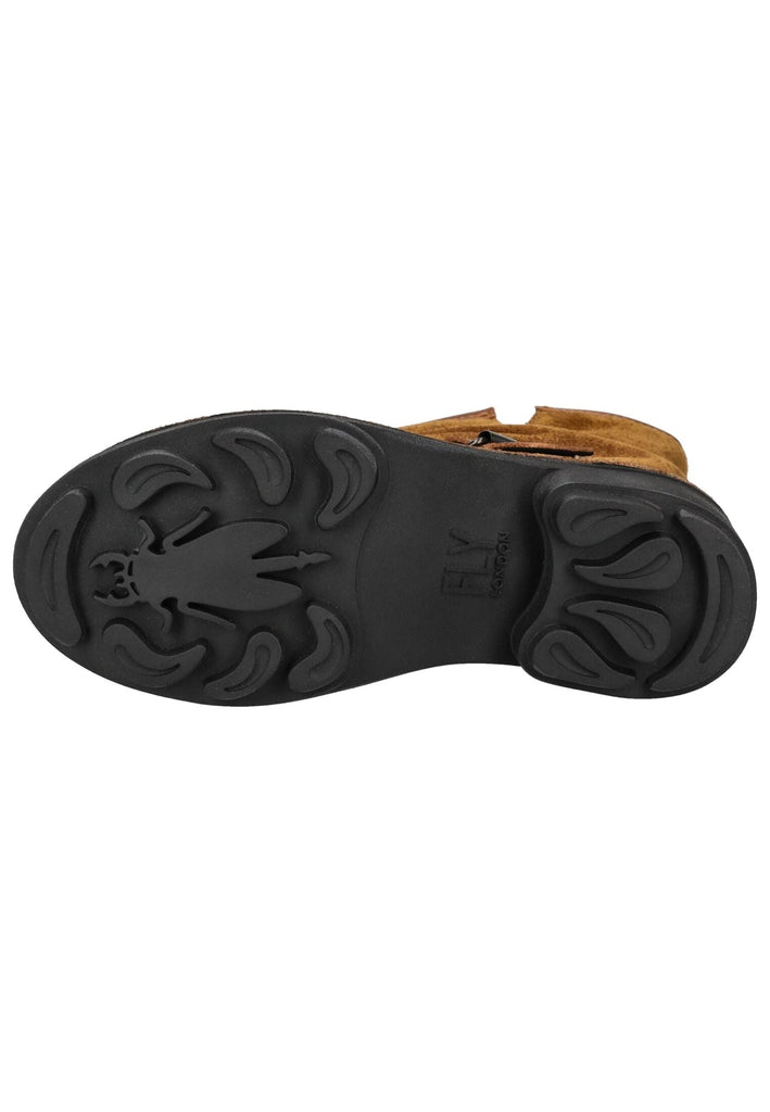 FLY London Stiefelette Leder Tobacco