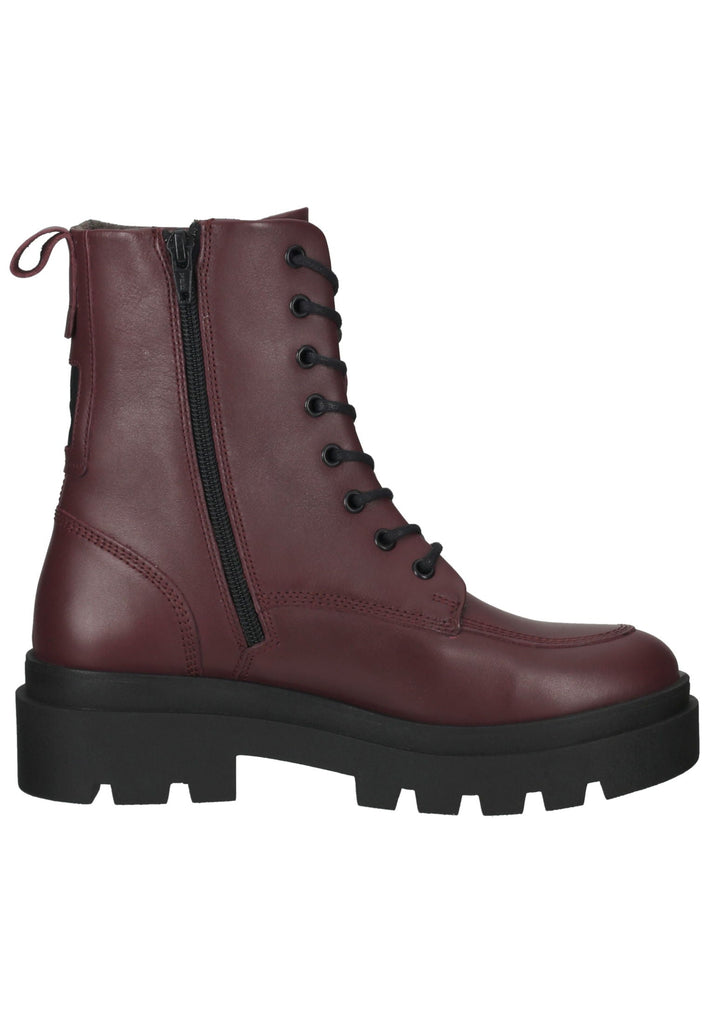 FLY London Stiefelette Leder Wine