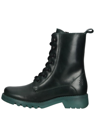 Stiefeletten FLY London Stiefelette Leder Petrol