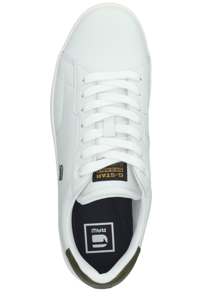 G-Star Sneaker Leder Weiß/Grün