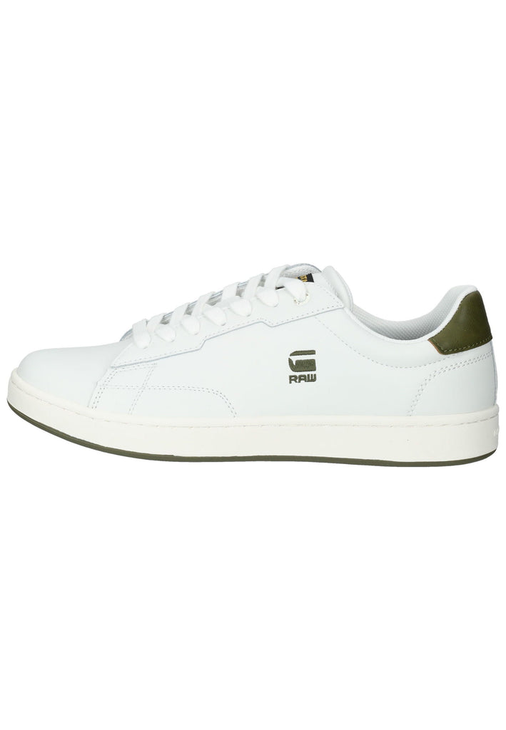 G-Star Sneaker Leder Weiß/Grün