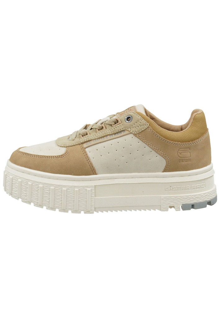 G-Star Sneaker Lederimitat Beige