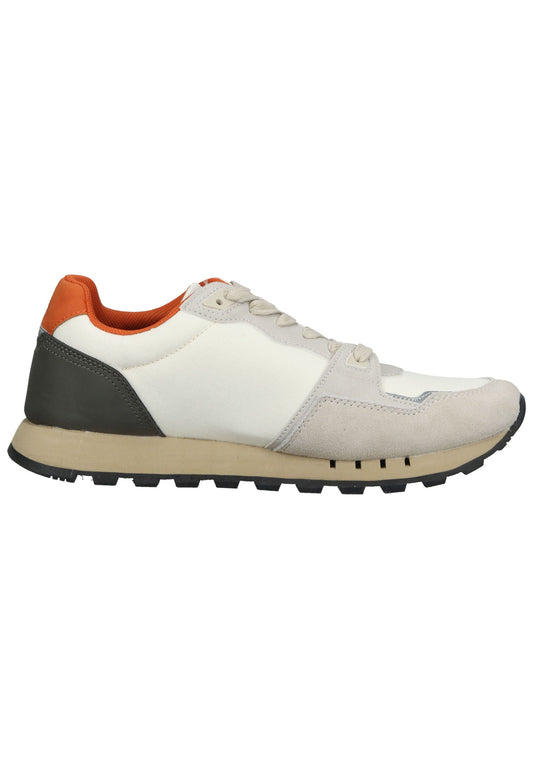 G-Star Sneaker Lederimitat/Nylon Weiß/Orange