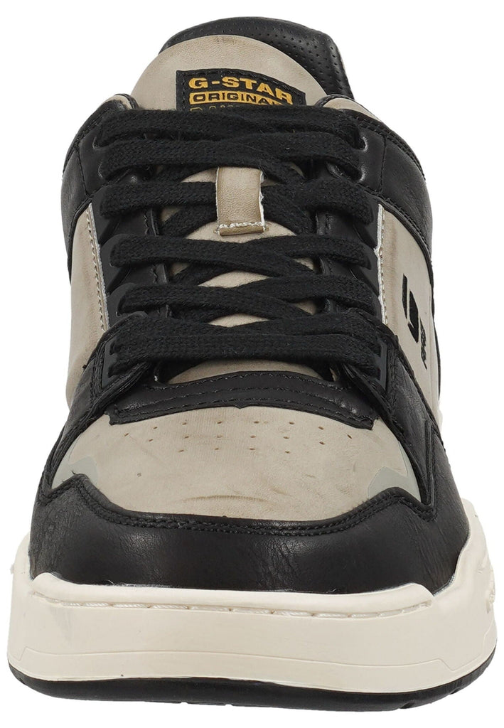 G-Star Sneaker Lederimitat Schwarz/Weiß