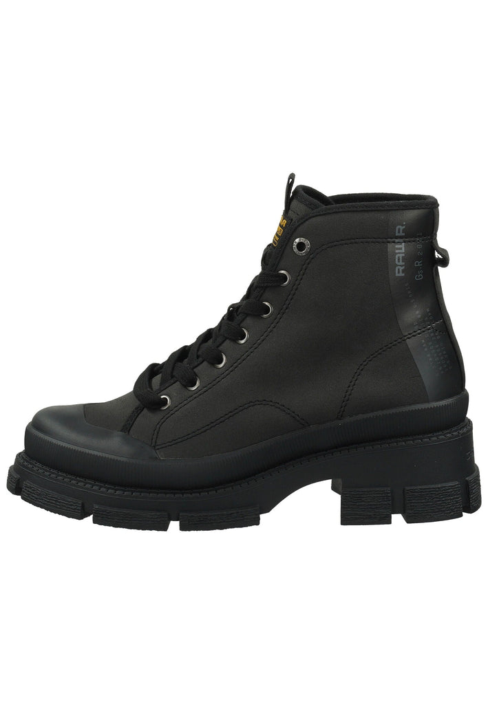 G-Star Stiefelette Leder/Textil Schwarz
