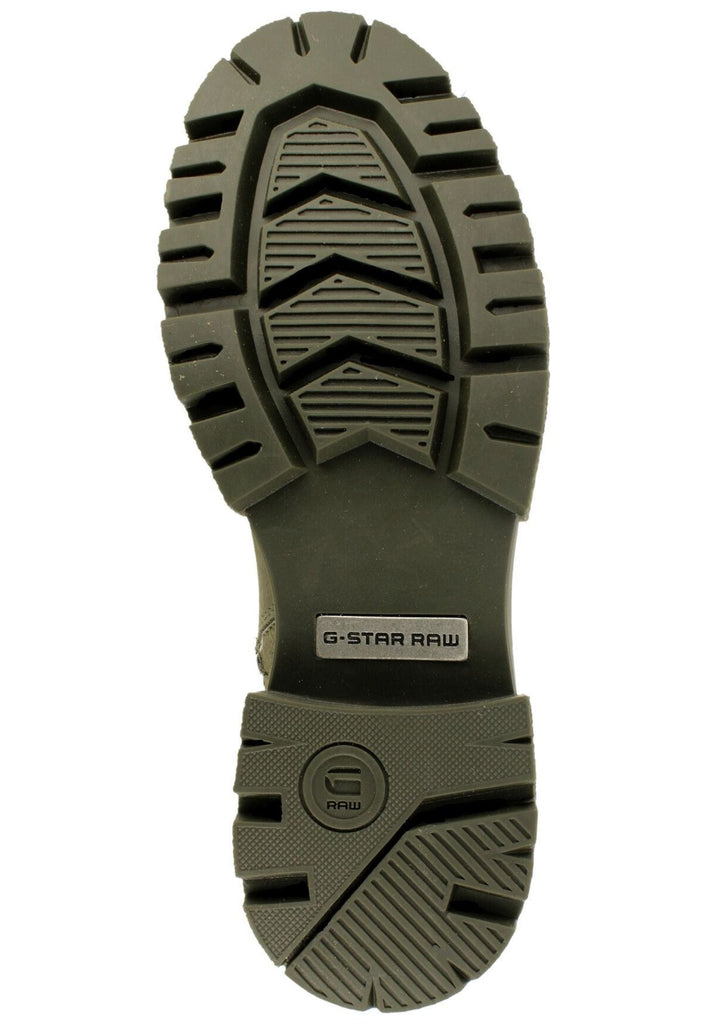 G-Star Stiefelette Veloursleder Oliv