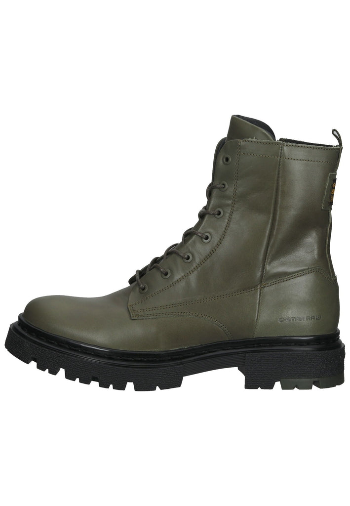 Stiefeletten G-Star Stiefelette Leder/Textil Oliv