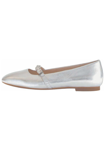 Ballerinas Gabor Ballerinas Leder Silber