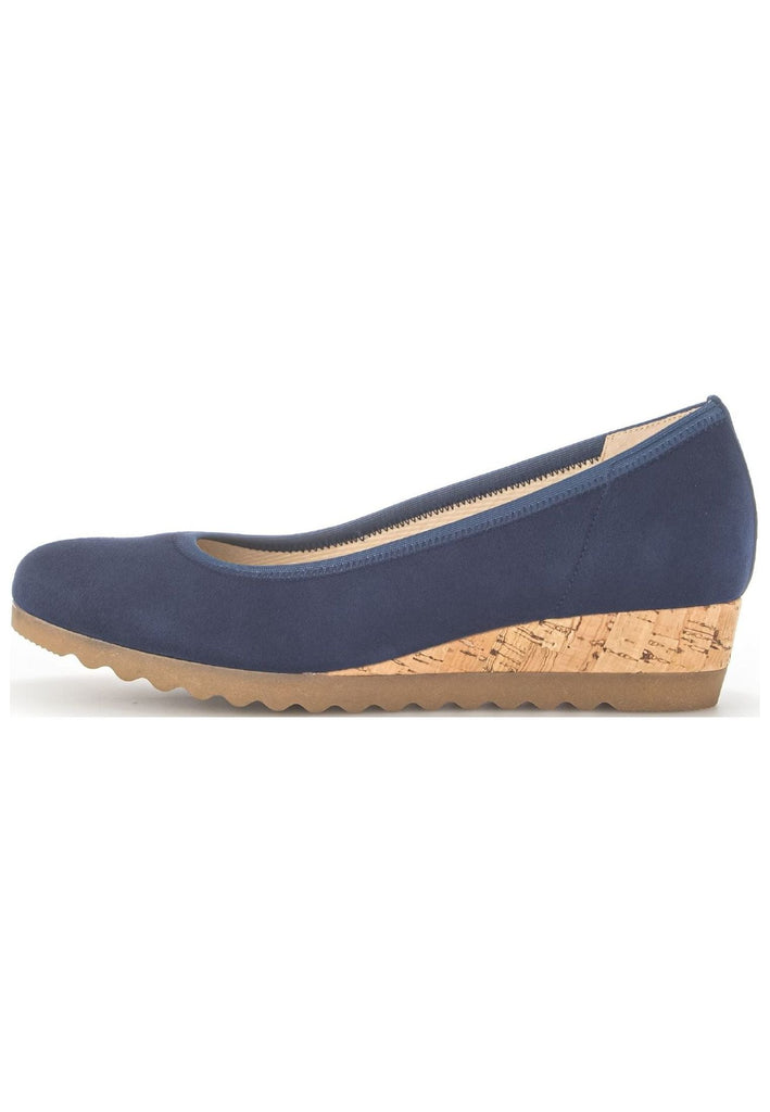 Ballerinas Gabor Ballerinas Veloursleder Ocean