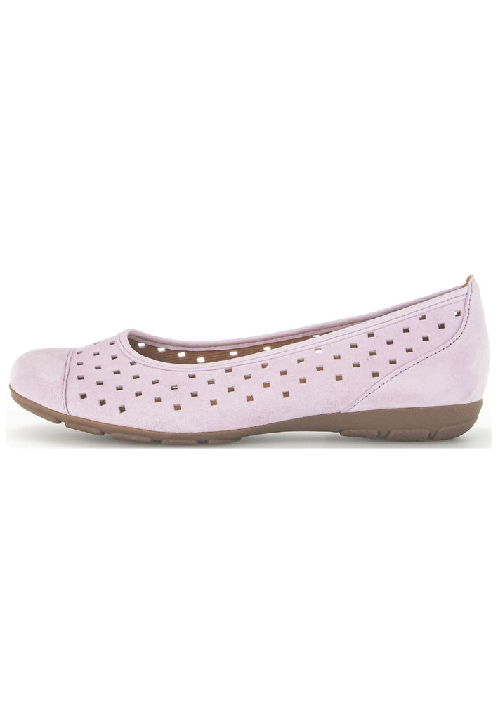 Ballerinas Gabor Ballerinas Veloursleder Rosa