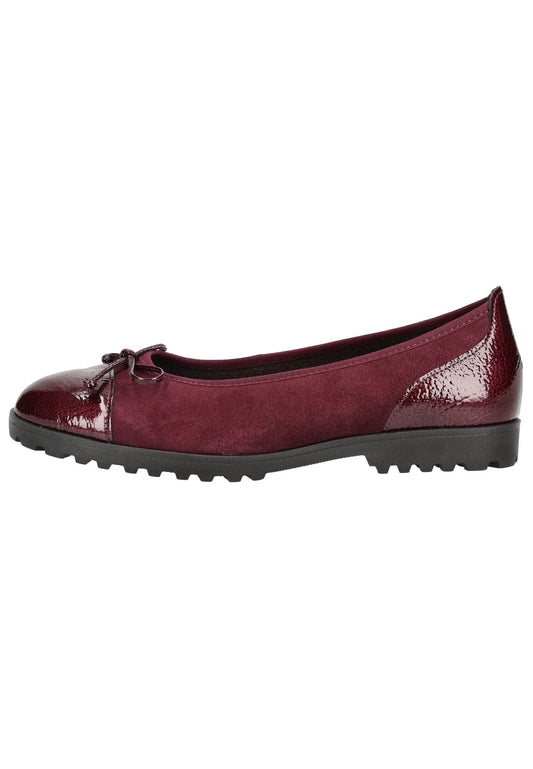 Gabor Ballerinas Leder Bordeaux