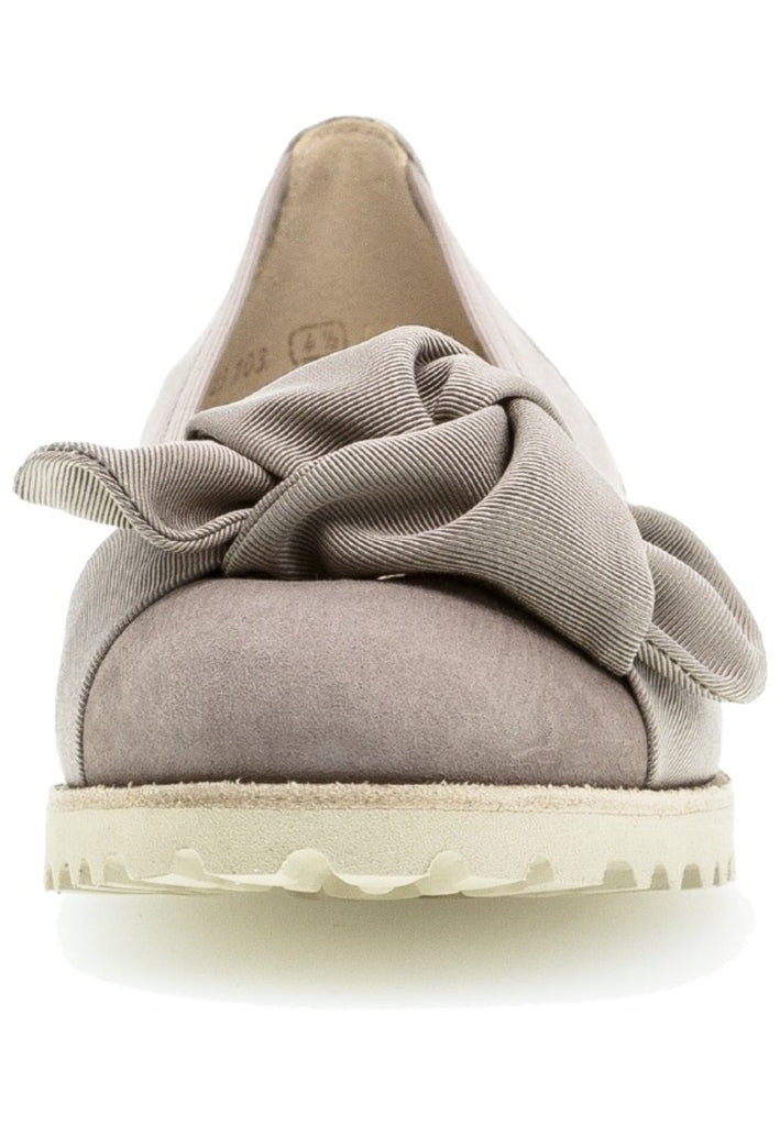 Gabor Ballerinas Leder Dunkelbeige