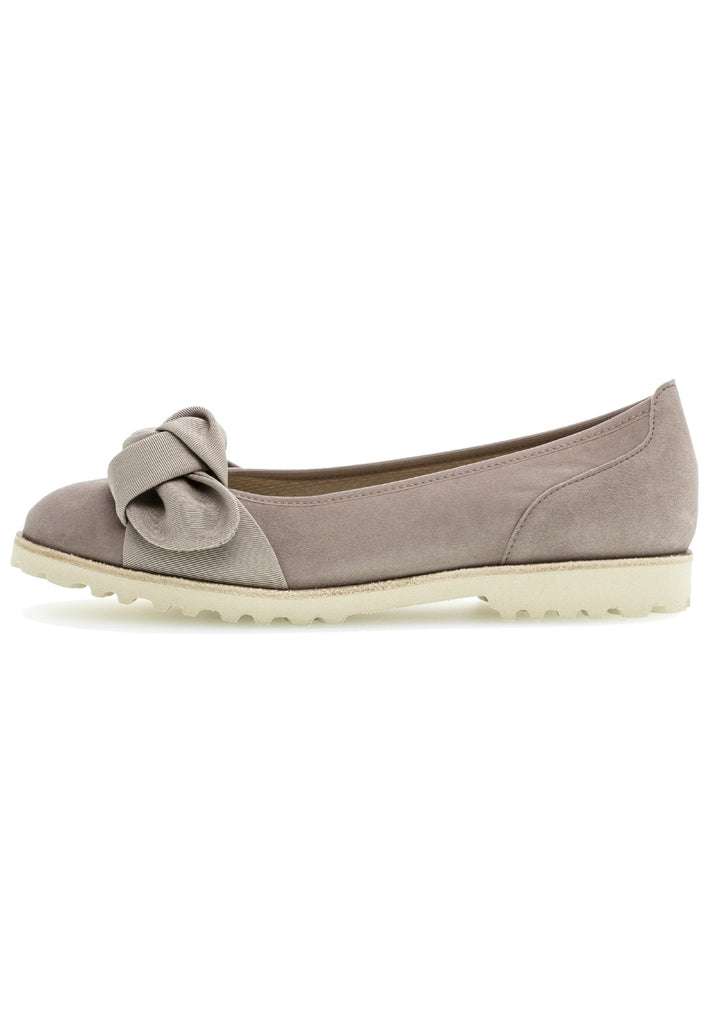 Gabor Ballerinas Leder Dunkelbeige
