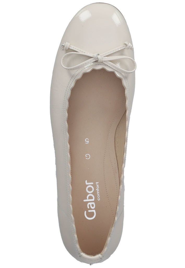 Gabor Ballerinas Leder Hellbeige