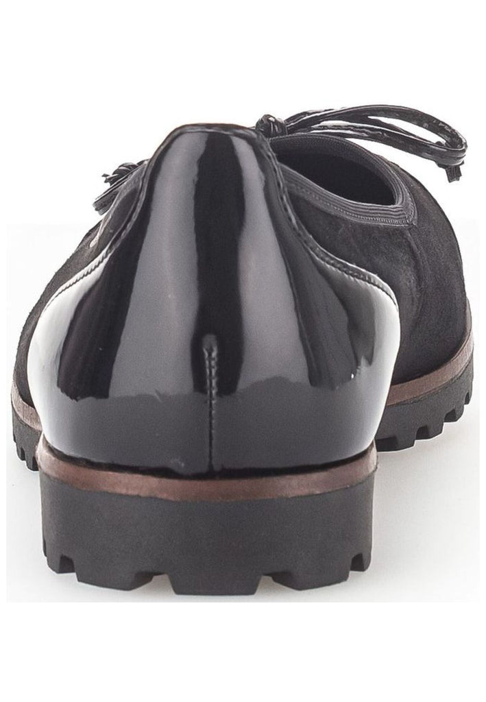 Gabor Ballerinas Leder Schwarz