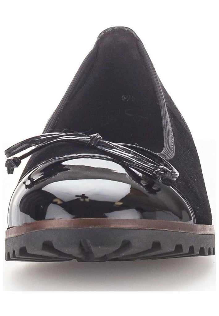 Gabor Ballerinas Leder Schwarz
