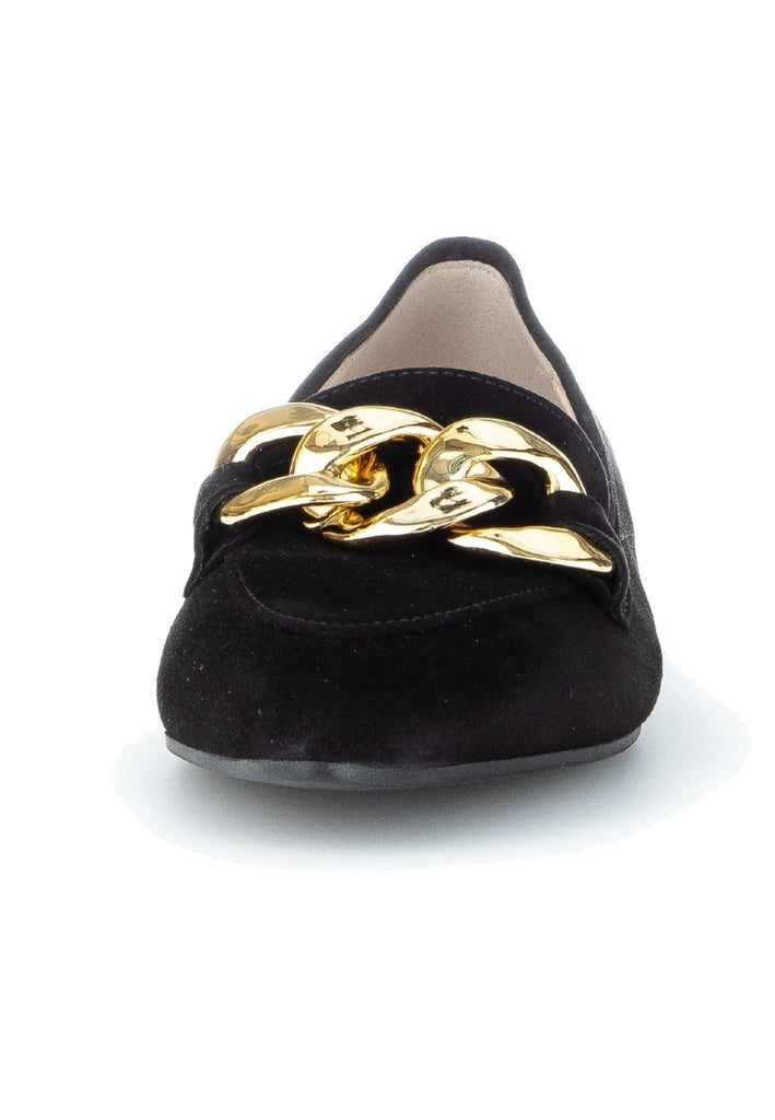 Gabor Ballerinas Leder Schwarz