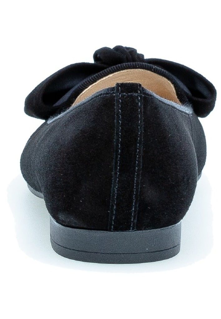 Gabor Ballerinas Leder Schwarz