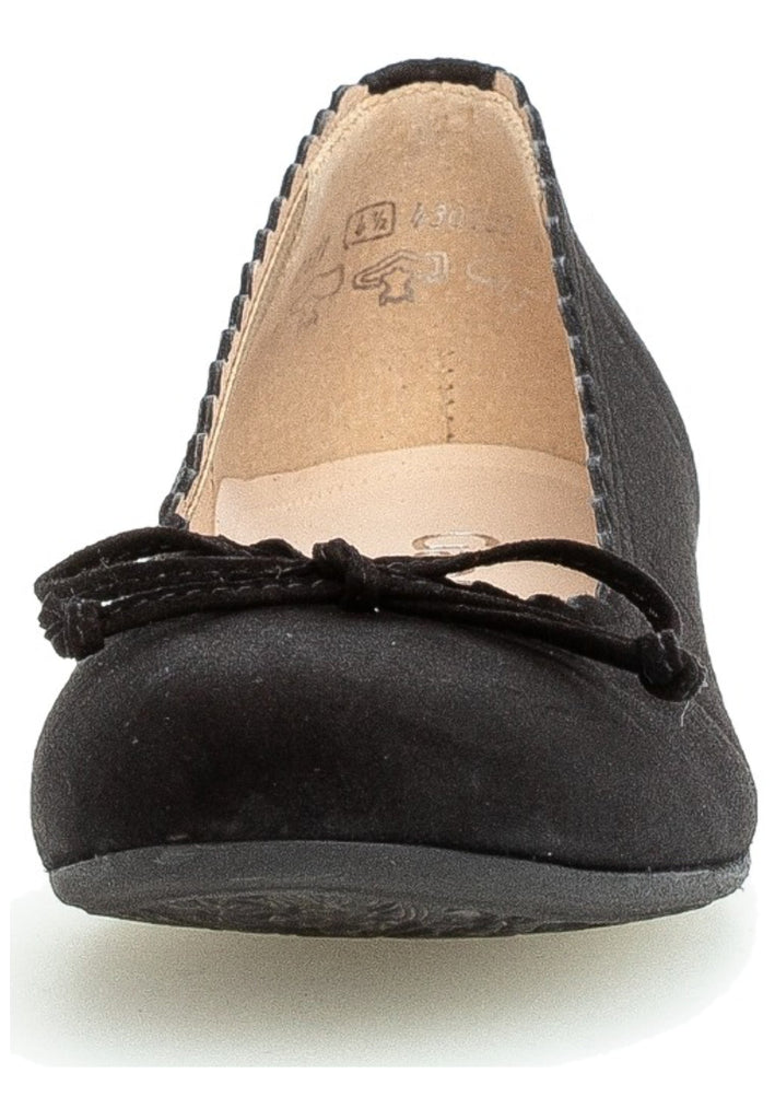 Gabor Ballerinas Leder Schwarz