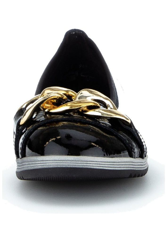 Gabor Ballerinas Leder Schwarz