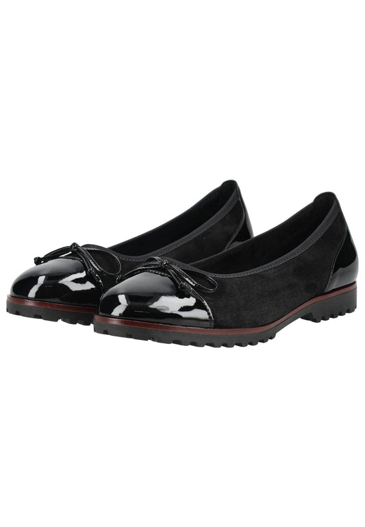 Gabor Ballerinas Leder Schwarz