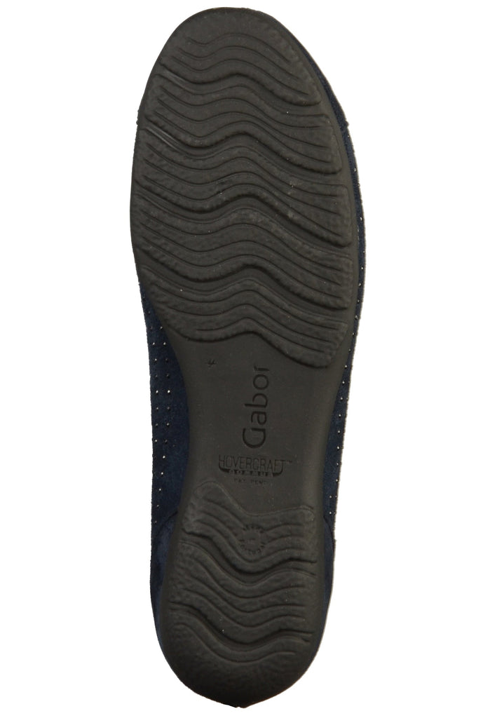 Gabor Ballerinas Lederimitat Dunkelblau