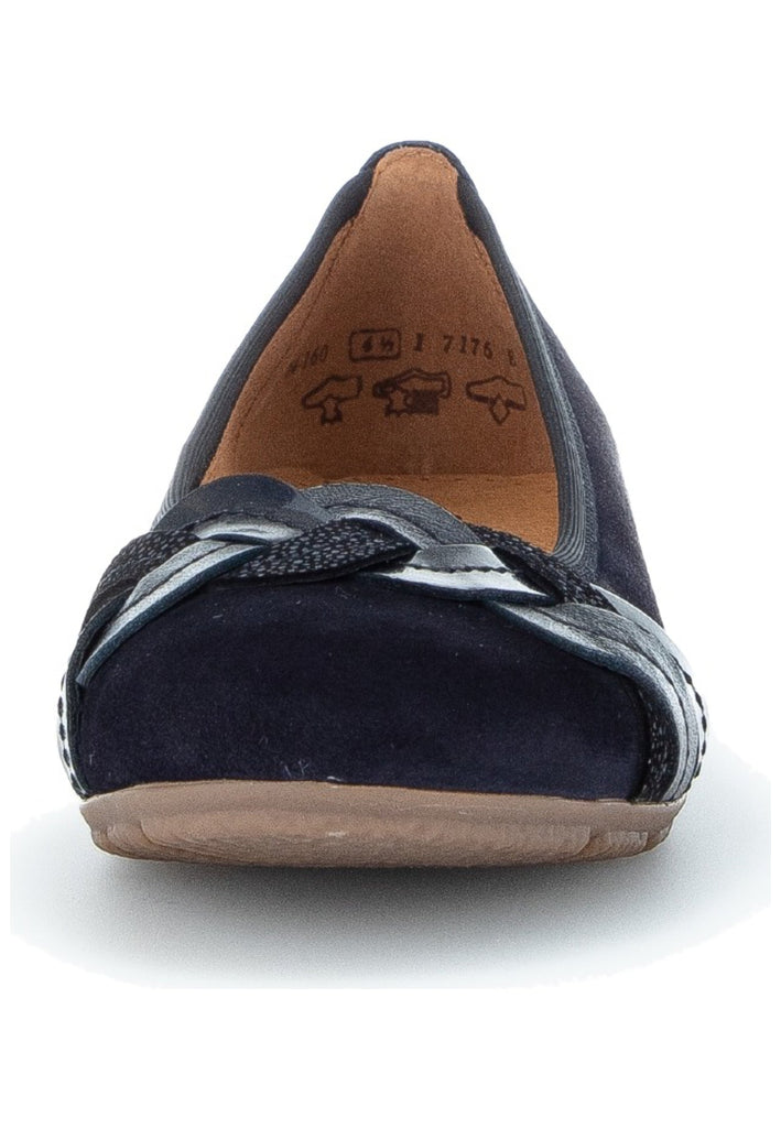 Gabor Ballerinas Nappaleder Atlantik