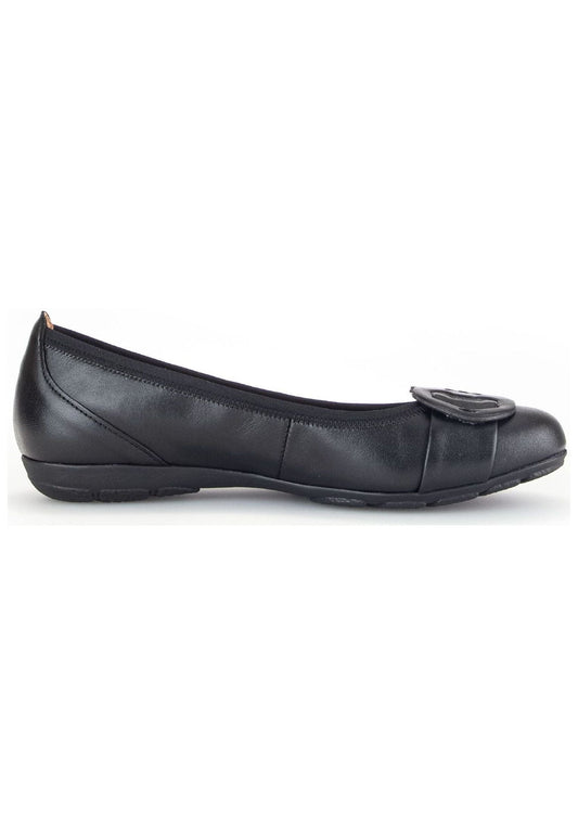 Gabor Ballerinas Nappaleder Schwarz