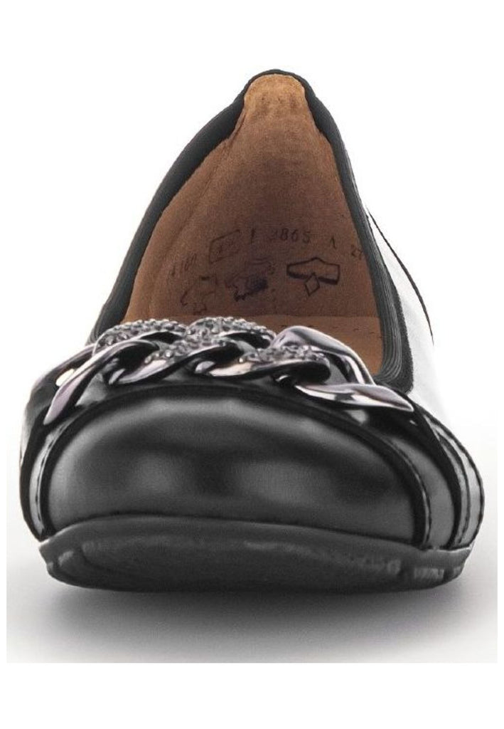 Gabor Ballerinas Nappaleder Schwarz