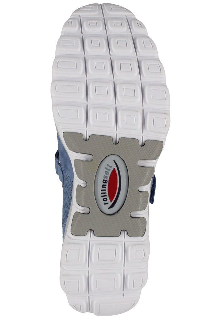 Gabor Ballerinas Nubukleder Blau