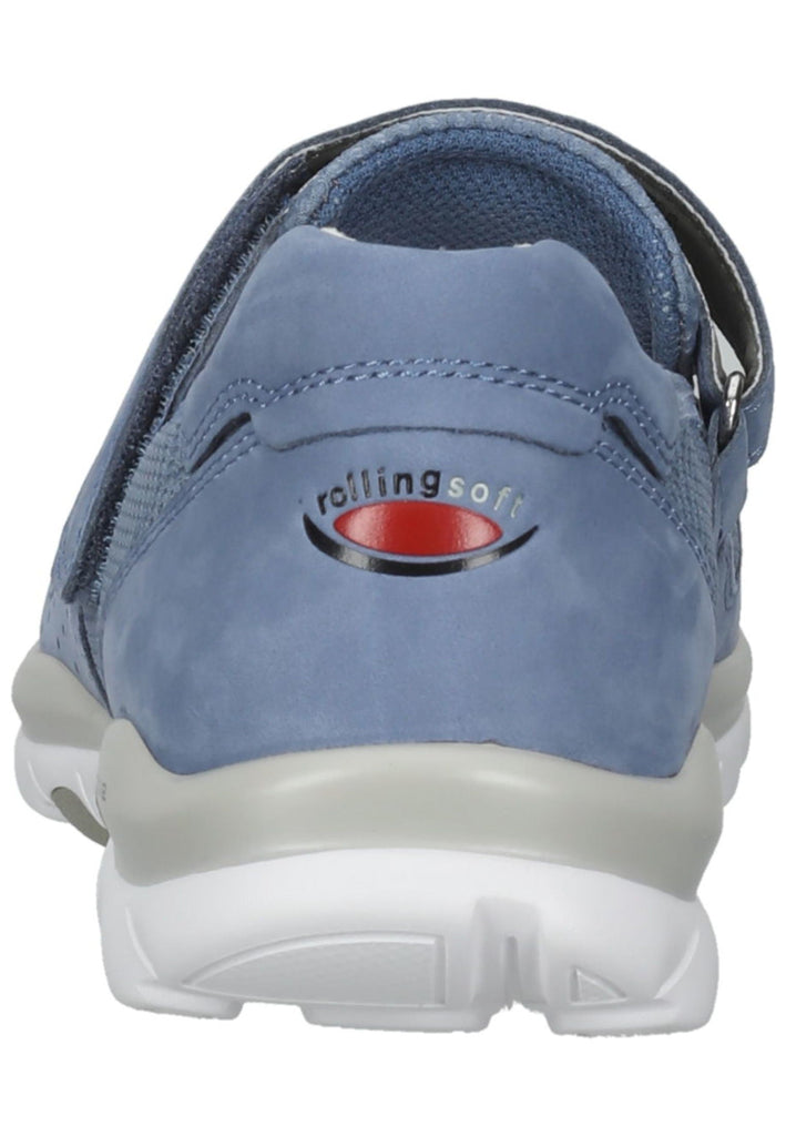 Gabor Ballerinas Nubukleder Blau