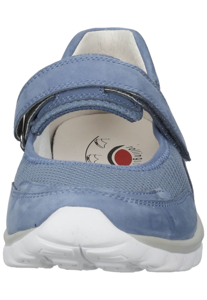Gabor Ballerinas Nubukleder Blau