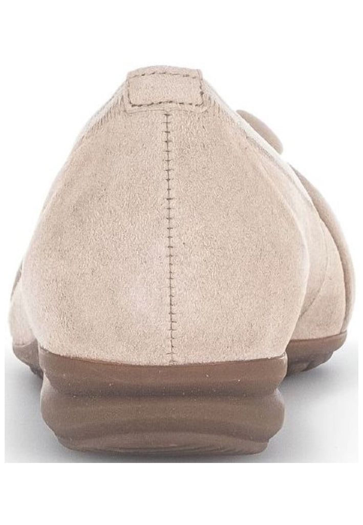 Gabor Ballerinas Veloursleder Beige