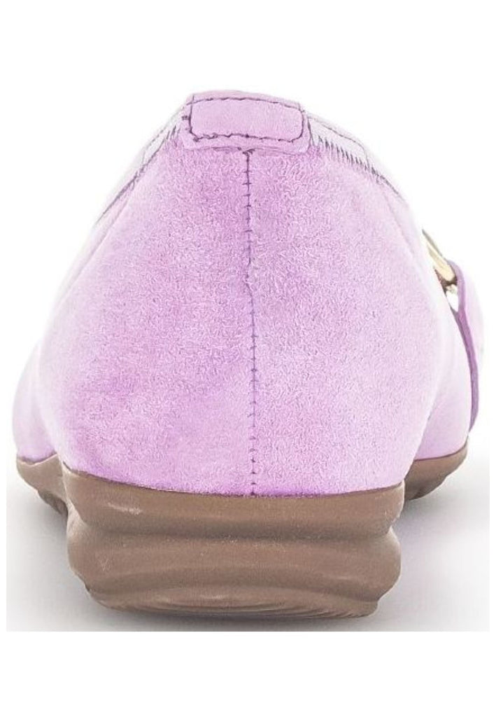 Gabor Ballerinas Veloursleder Flieder