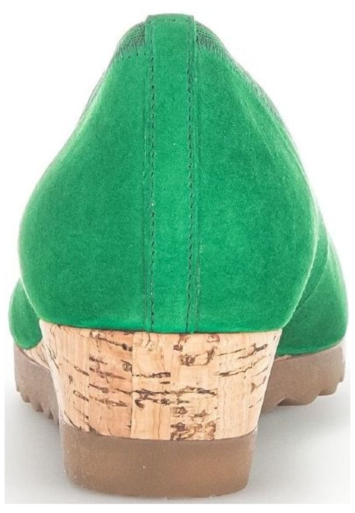 Gabor Ballerinas Veloursleder Grün